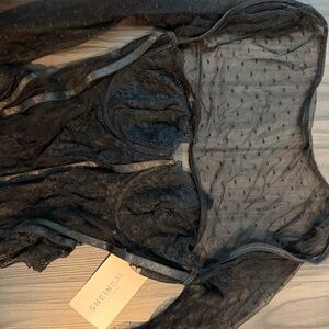 Black Lace Lingerie Set